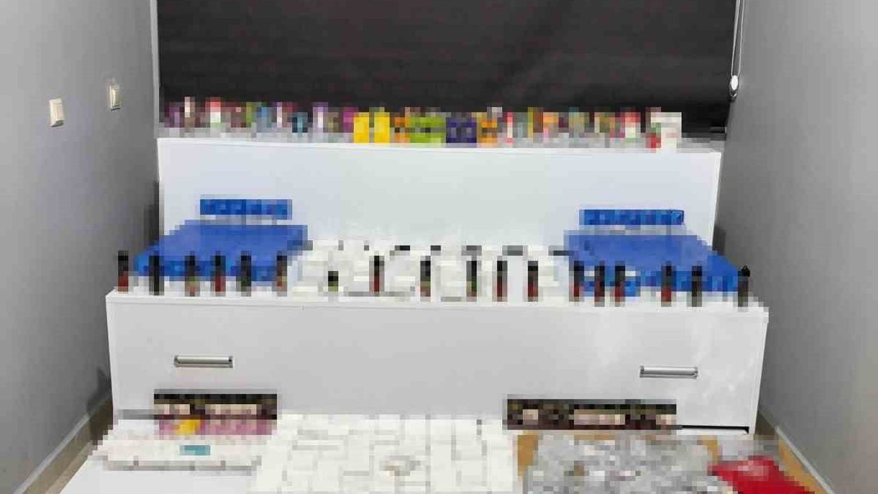 Niğde'de kaçak tütün operasyonunda 2 gözaltı