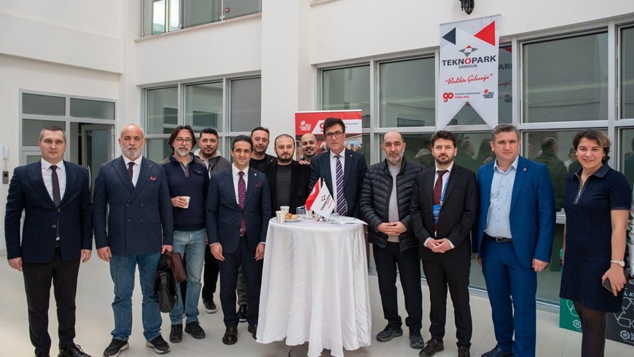 OMÜ-TTO ve Samsun Teknopark iş birliğinde 'Çay Saatinde Buluşma' etkinliği