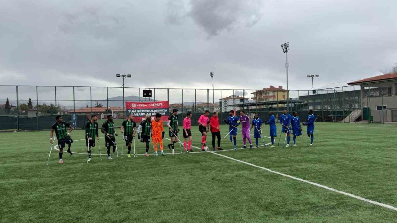 Şahinbey Ampute, Malatya’da 6-1 ile farklı galibiyet aldı