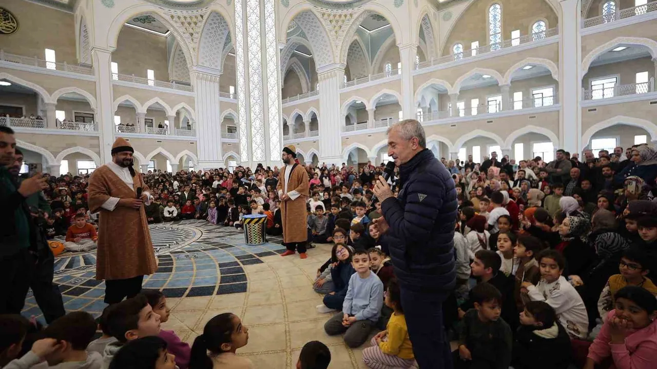 Şahinbey Millet Camii’nde Hafta Sonu Çocuk Etkinlikleri
