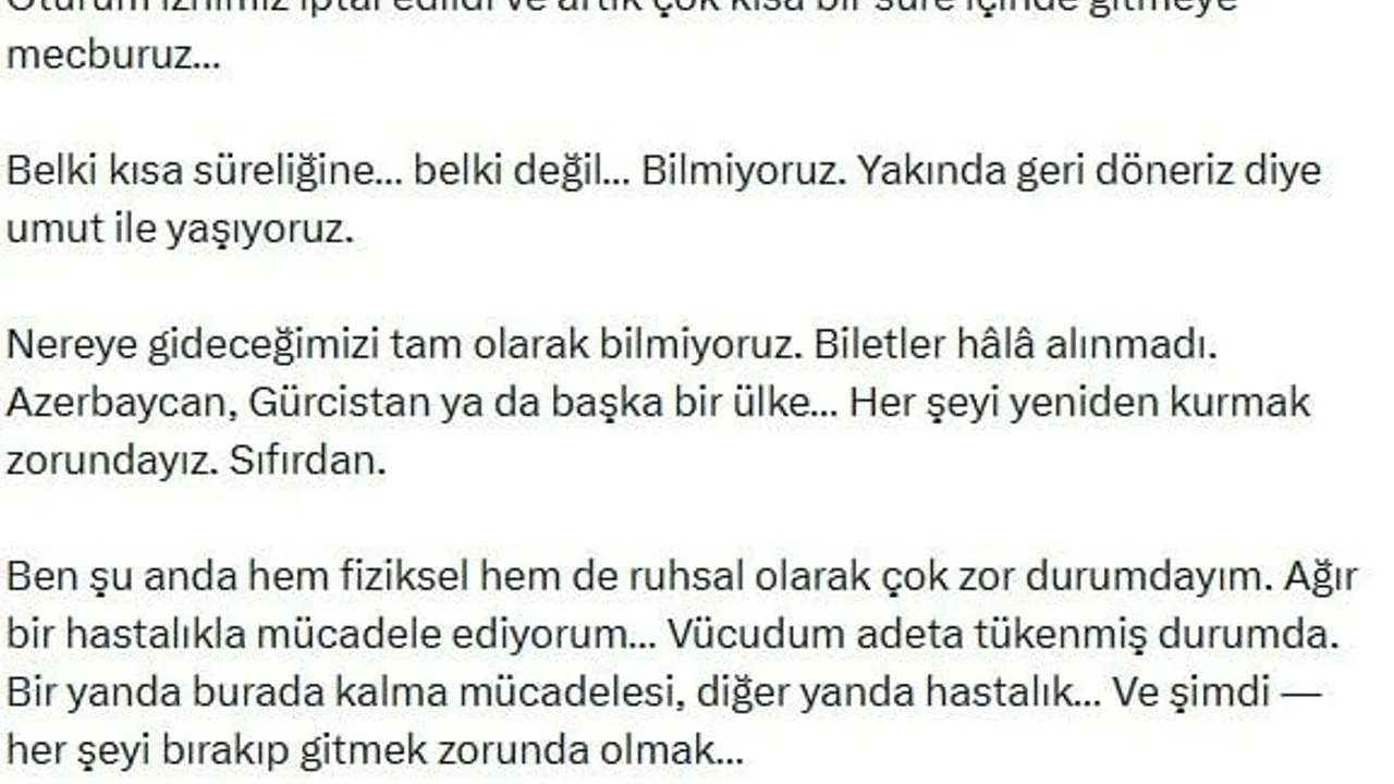 Sosyal medyada kendini 'Tatar gazeteci' olarak tanıtan Nail Nabiullin'in ikamet iddiaları yalan çıktı, hukuki süreç başlatıldı