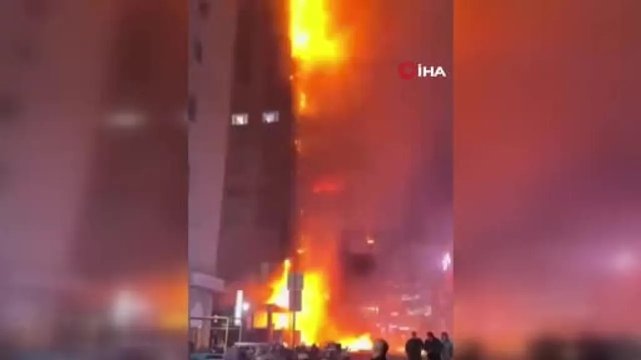 Taiyuan'da yüksek katlı binada yangın: can kaybı 3'e yükseldi