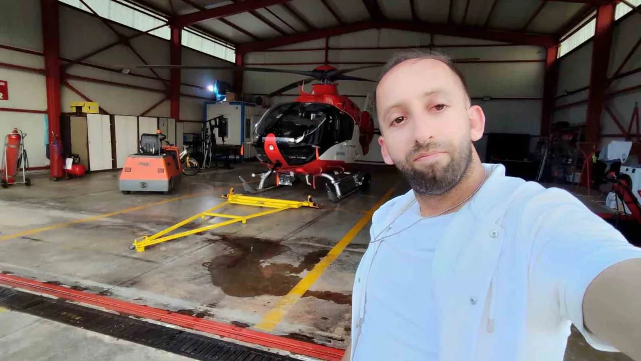 Trabzon’da 112 Helikopter Ambulans Bakım Birimi görevlisi Şükür Erbay yaşamını yitirdi