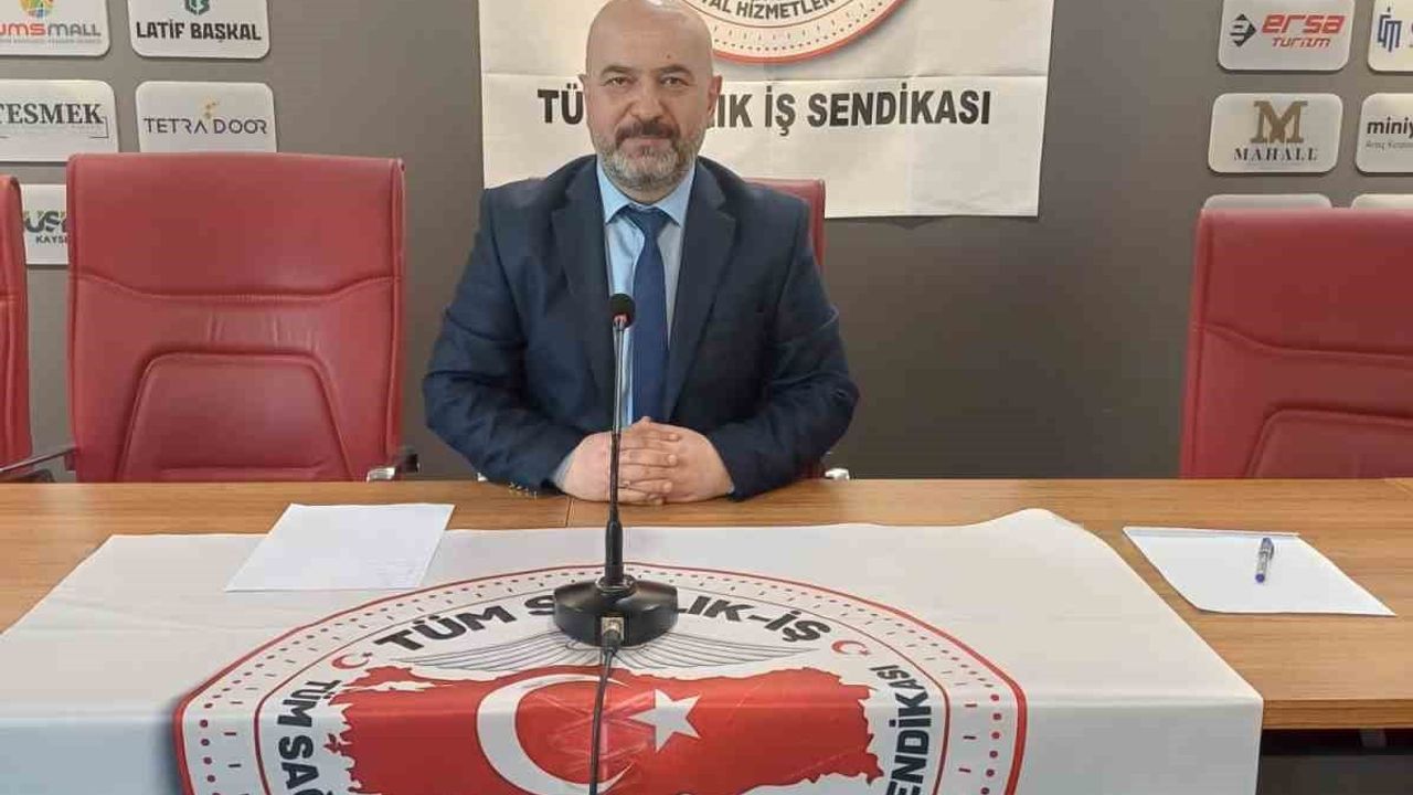 Tüm Sağlık-İş 3. Olağan Genel Kurulu Kayseri'de: Muharrem Tekin Genel Mevzuat Başkanlığına Atandı