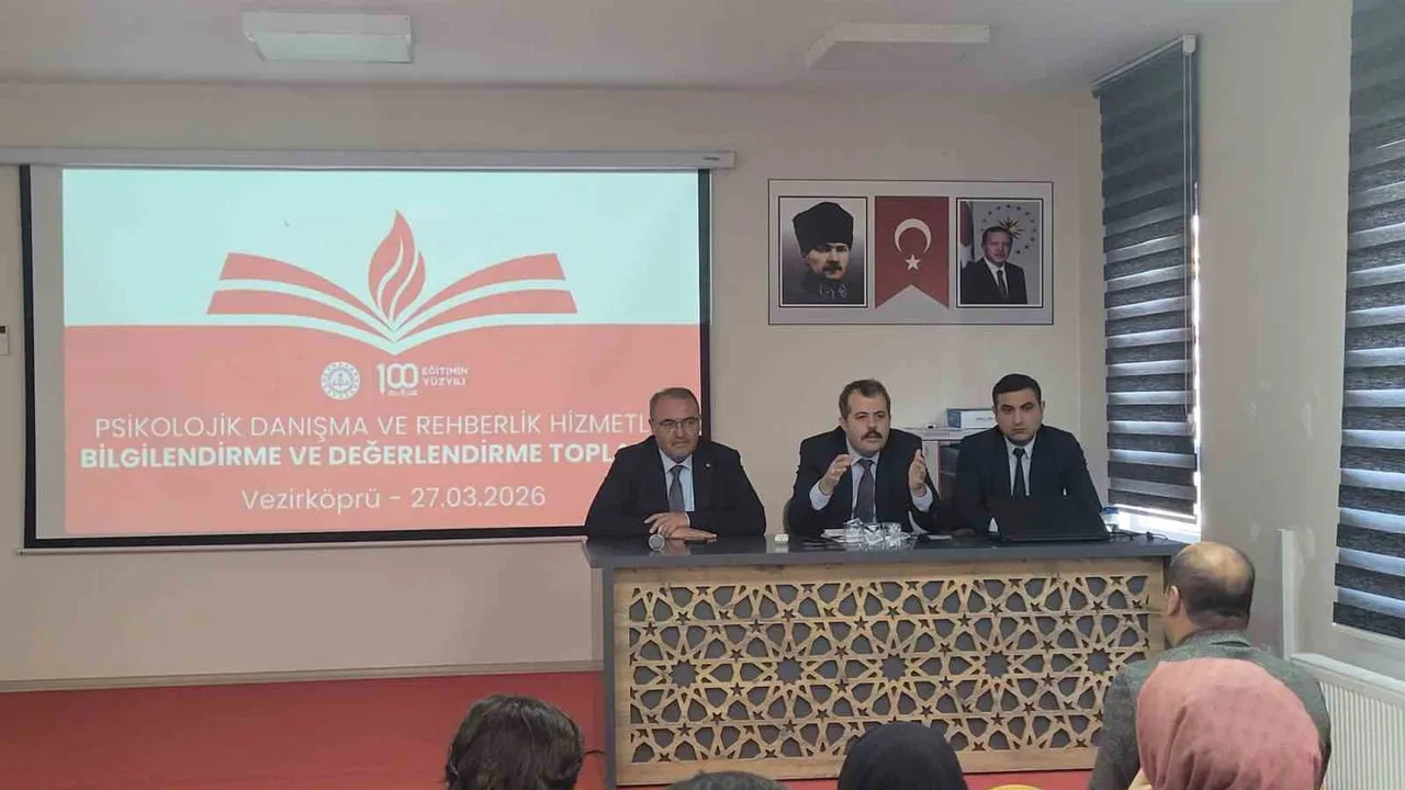 Vezirköprü'de çocuk koruma tedbirleri için kurumlar arası koordinasyon toplantısı