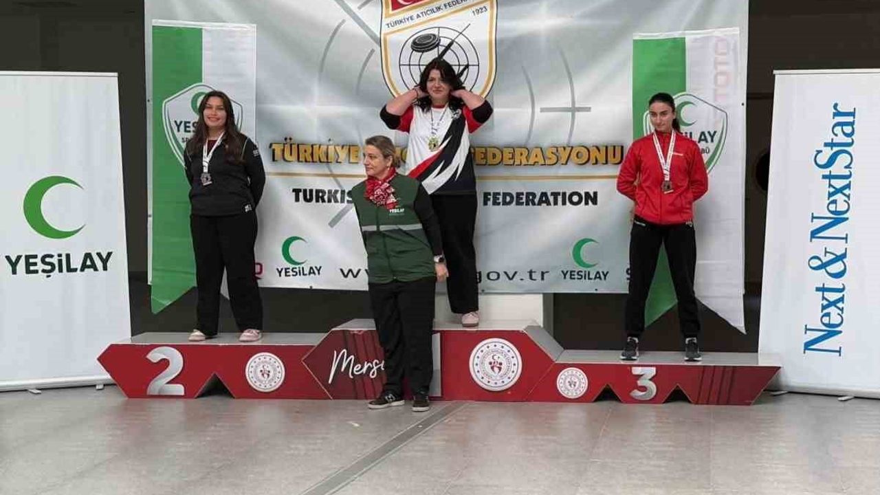 Yeşilay Ateşli Silahlar Şampiyonası'nda Kayserili Sporculardan 3 Türkiye Birinciliği ve 2 Rekor
