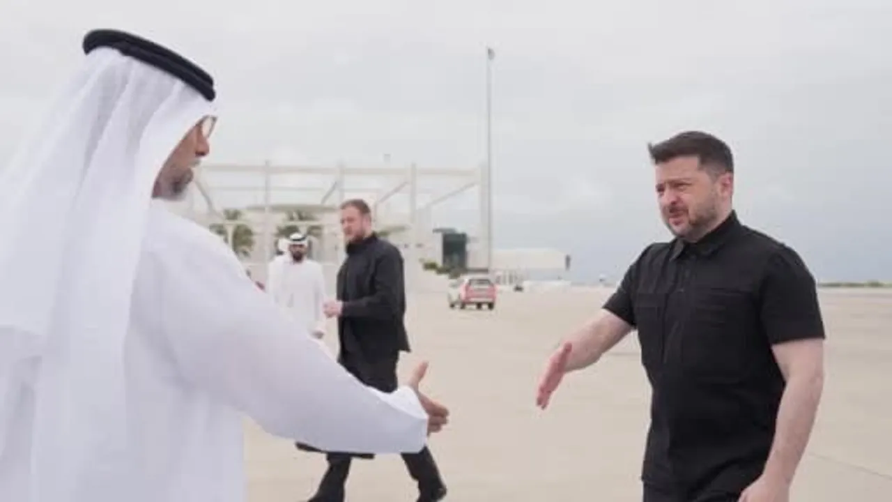 Zelenskiy: BAE ile güvenlik ve savunma alanında iş birliği konusunda anlaştık