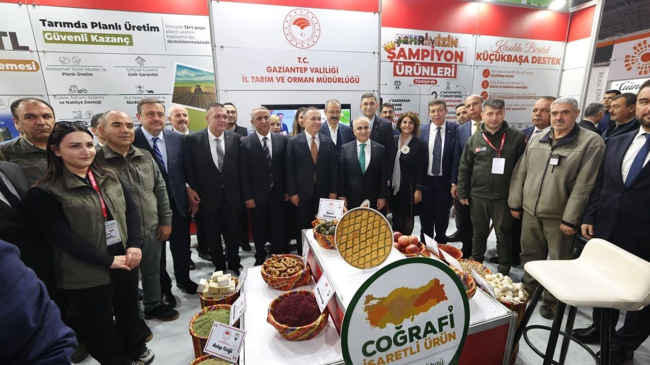 16. GAPTARIM Fuarı Gaziantep’te sektör temsilcilerini buluşturdu