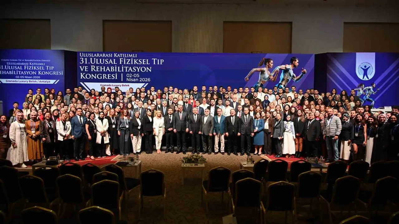 31. Ulusal Fiziksel Tıp ve Rehabilitasyon Kongresi Antalya'da tamamlandı: Yaşlanan toplumda artan rehabilitasyon ihtiyacı