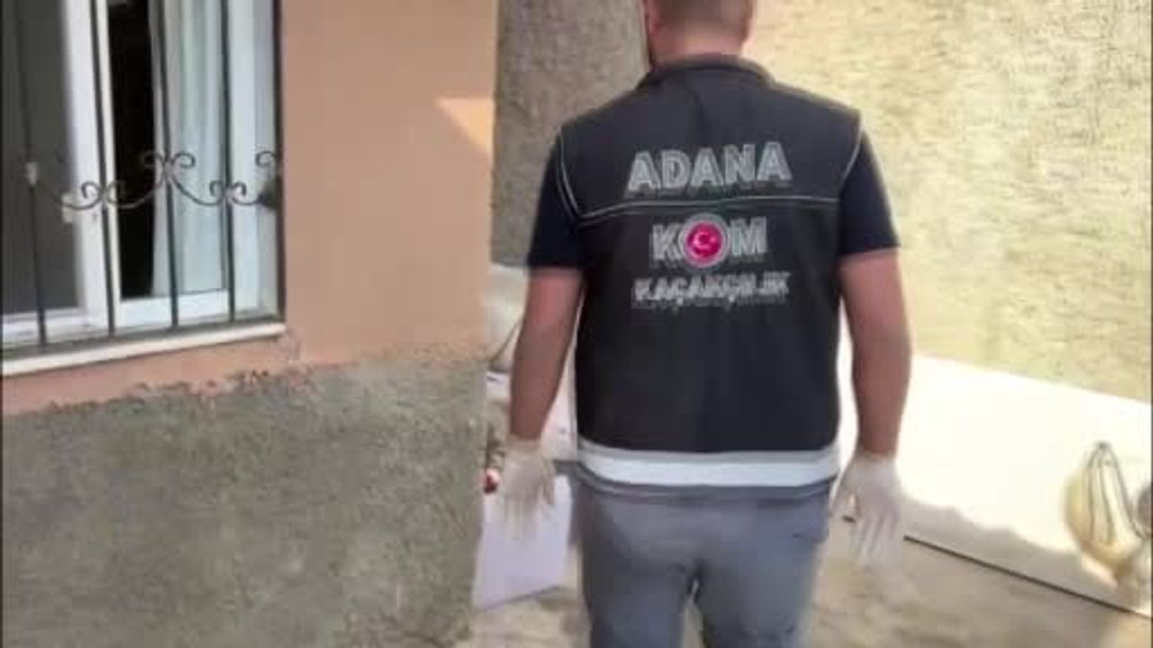 Adana'da sahte içki operasyonu: 1 ton 865 litre etil alkol ele geçirildi