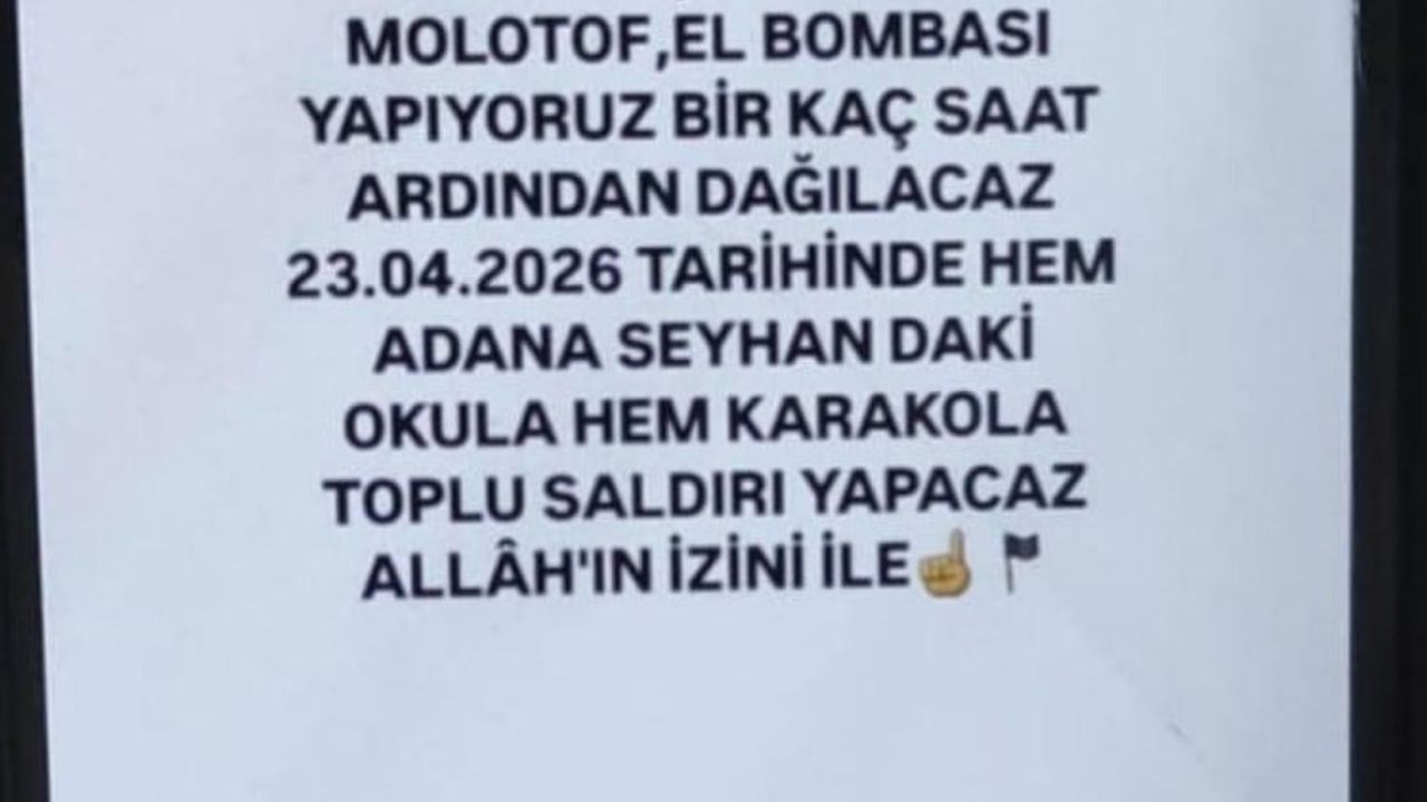 Adana'da sosyal medya paylaşımı üzerine bir kişi gözaltına alındı