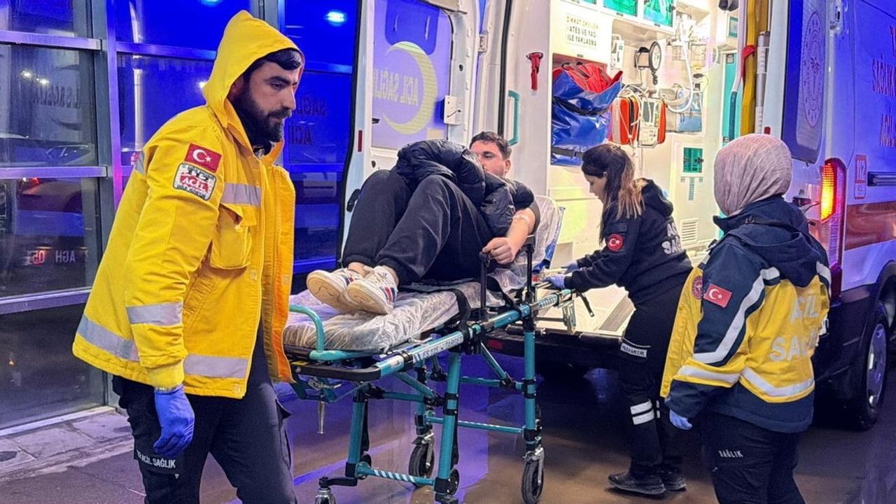 Adıyaman'da motosiklet ile otomobil çarpıştı: 1 yaralı