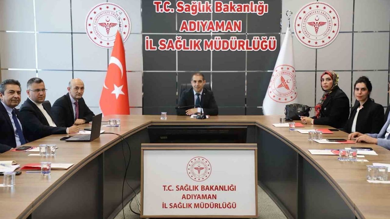 Adıyaman İl Sağlık Müdürlüğü'nde sağlık hizmetlerine ilişkin hukuki süreçler değerlendirildi