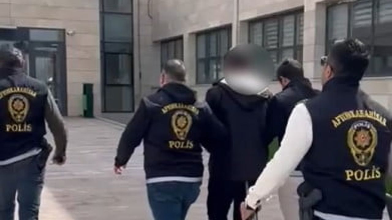Afyonkarahisar'da 25 yıl hapis cezasıyla aranan F.K. yakalandı