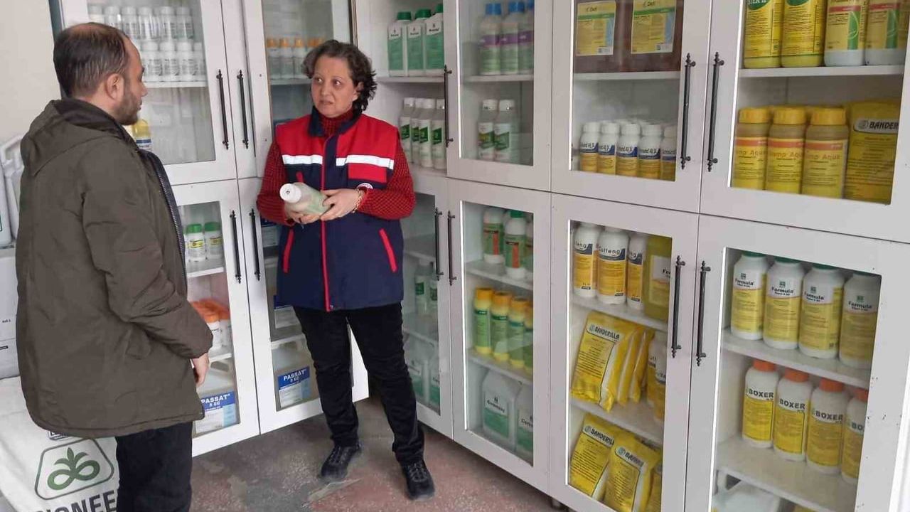 Afyonkarahisar’da bitki koruma ürünleri bayilerine yönelik denetimler başladı