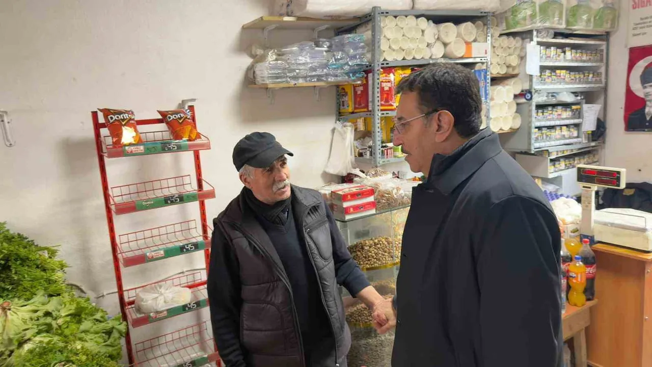 AK Parti Milletvekili Bülent Tüfenkçi Arguvan'da esnaf ziyaretleri gerçekleştirdi
