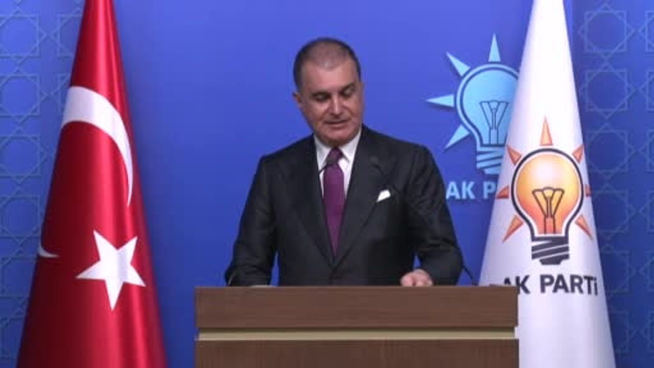 AK Parti Sözcüsü Ömer Çelik: İsrail’in barışı sabote etme faaliyetleri aynen devam ediyor