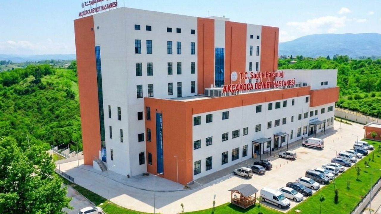 Akçakoca’da 22 bin m² kapalı alana sahip yeni devlet hastanesi Nisan ortasında açılıyor