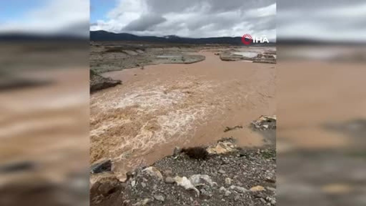 Akdağ Tabiat Parkı yolunda çökme: Aşırı yağışlar nedeniyle onarım ve trafik kesintisi