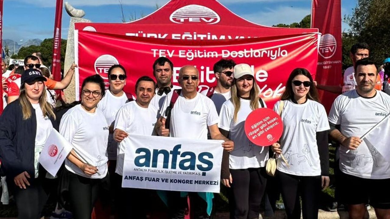 ANFAŞ Çalışanları Runtalya’da TEV İçin Koştu