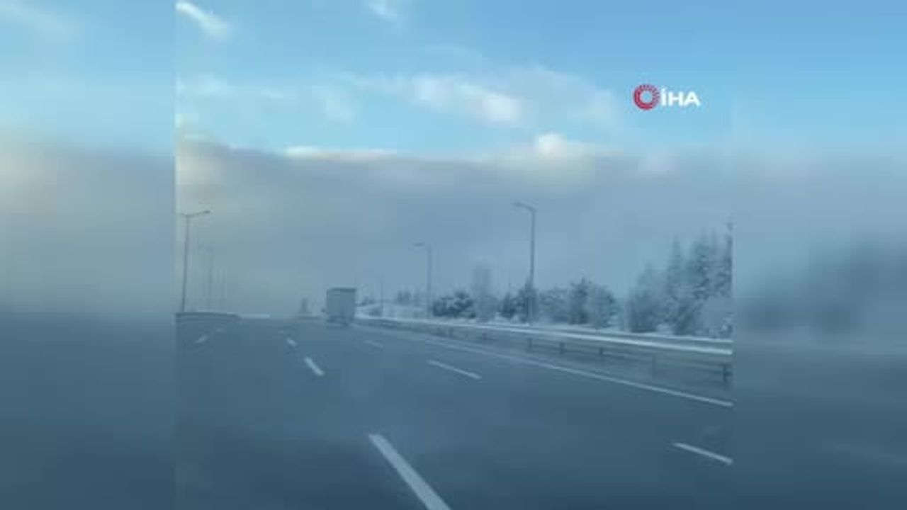 Ankara'da Nisan ortasında kar: Kentin yüksek kesimleri beyaza büründü