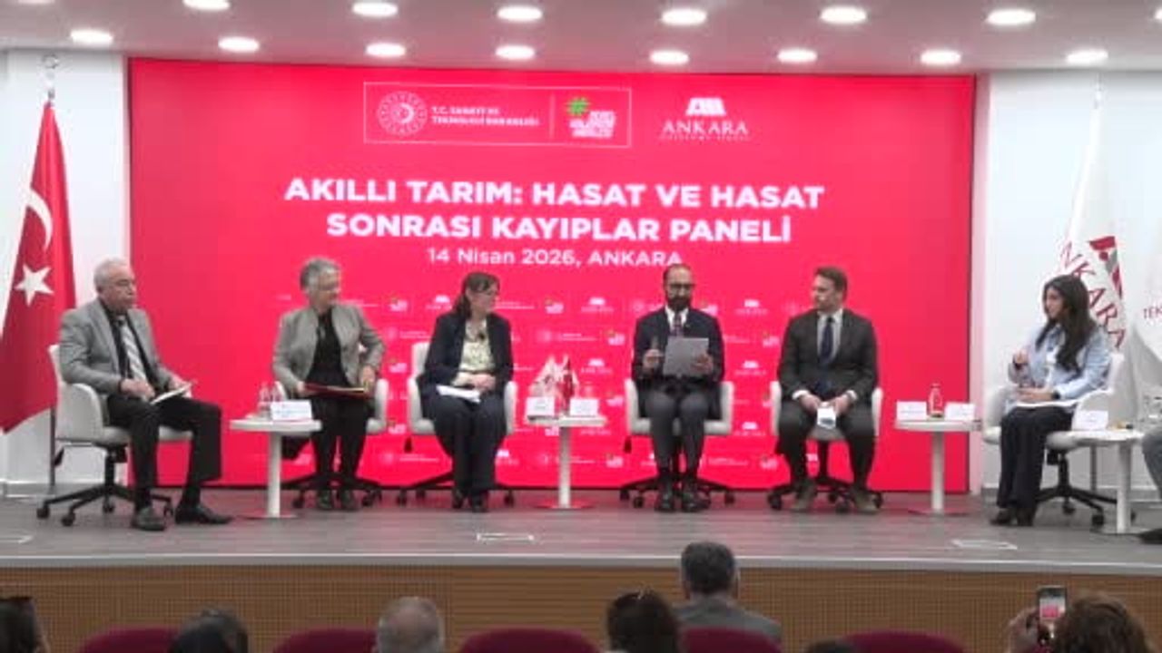 Ankara Kalkınma Ajansı 'Akıllı Tarım: Hasat ve Hasat Sonrası Kayıplar Paneli'ni Düzenledi