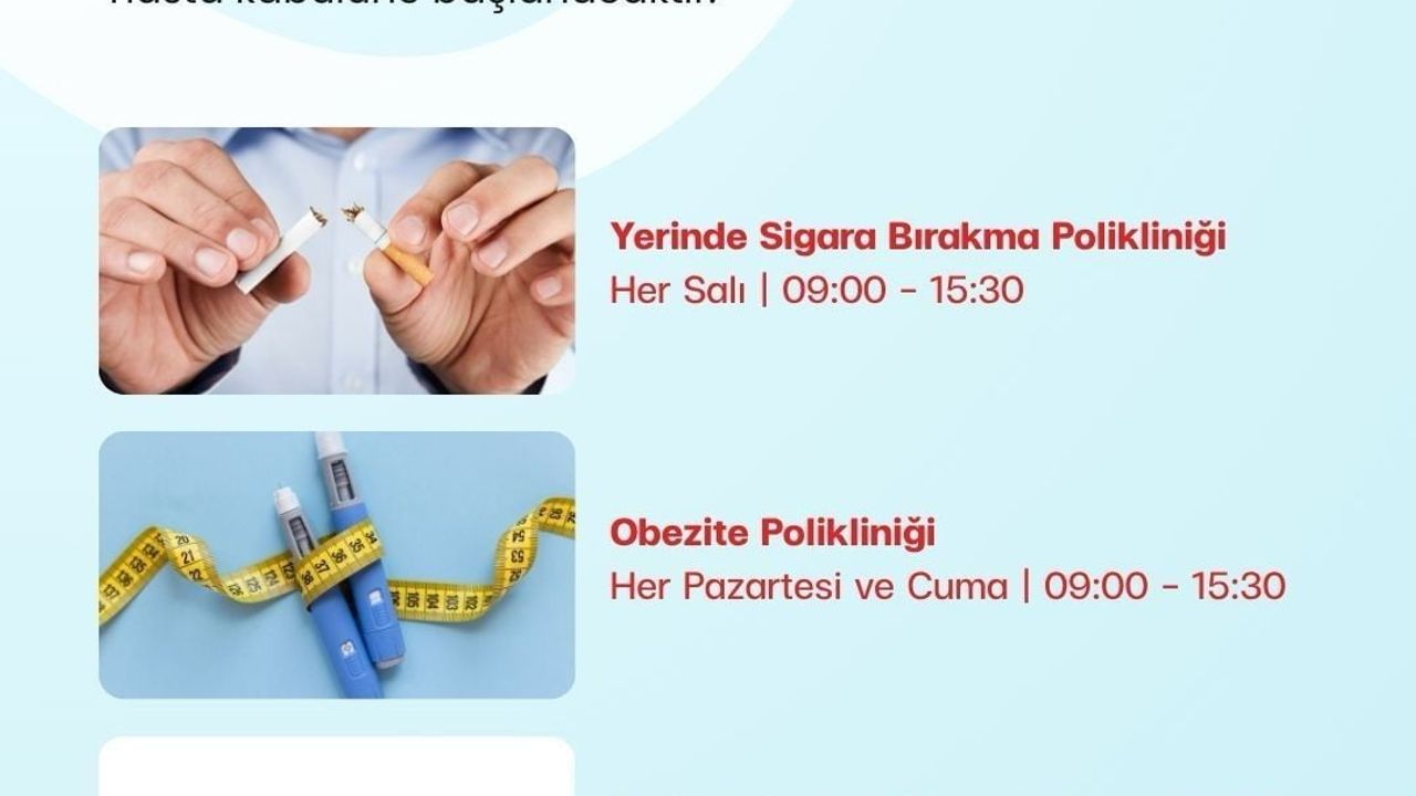 AOSB Semt Polikliniği hizmetlerini genişletti: Sigara Bırakma, KETEM ve Obezite Poliklinikleri devrede