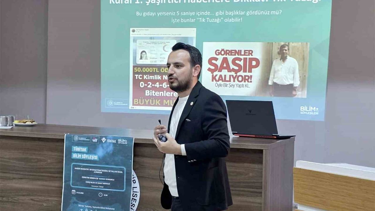 ATÜ'nin 'Haber Dedektifi' projesi öğrencilerle buluştu