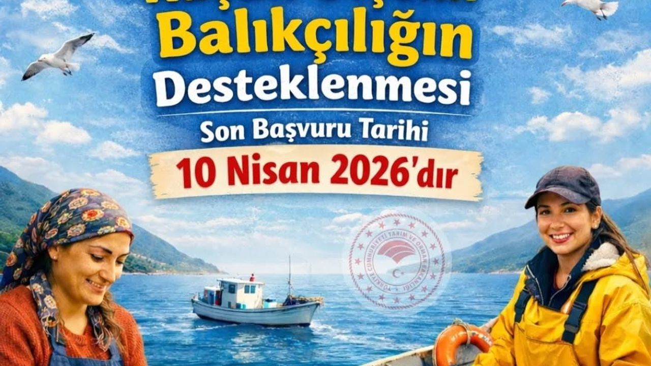 Aydın’da 12 Metrenin Altındaki Ruhsatlı Balıkçılar İçin 2026 Destek Başvurularında Son Tarih 10 Nisan 2026