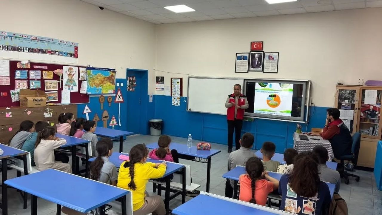 Aydın'da öğrencilere su verimliliği eğitimi: Karacasu Yenice İlkokulu'nda bilinçlendirme