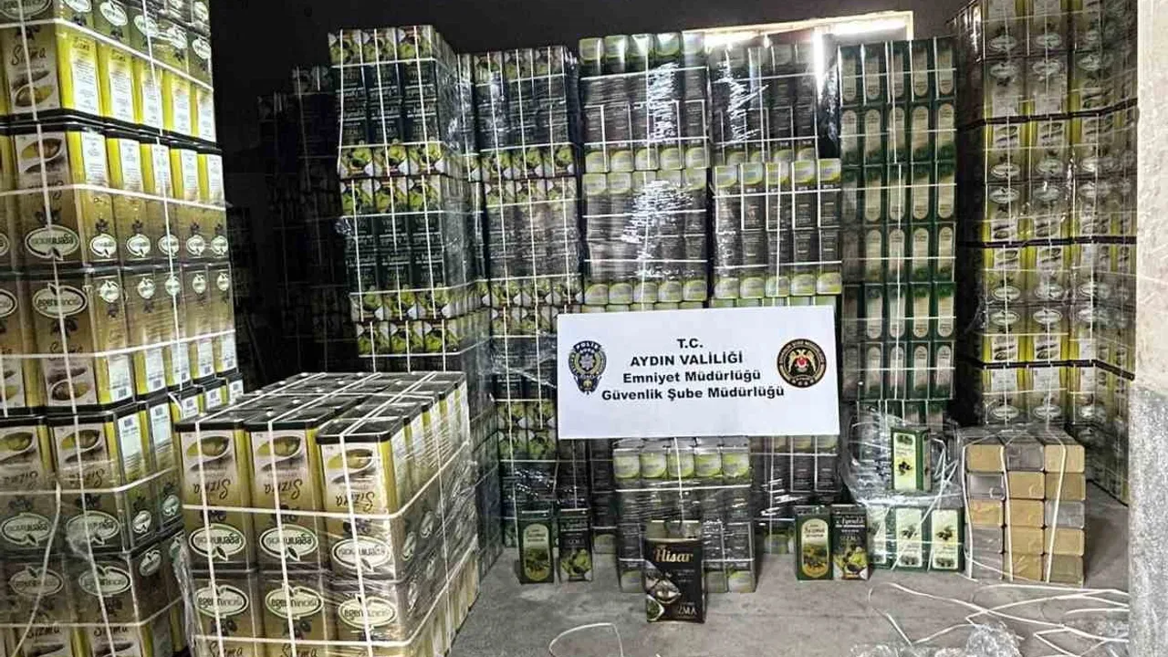 Aydın Köşk’te tağşiş operasyonu: 15 bin 188 boş teneke ele geçirildi, işyeri sahibine 2,19 milyon TL ceza