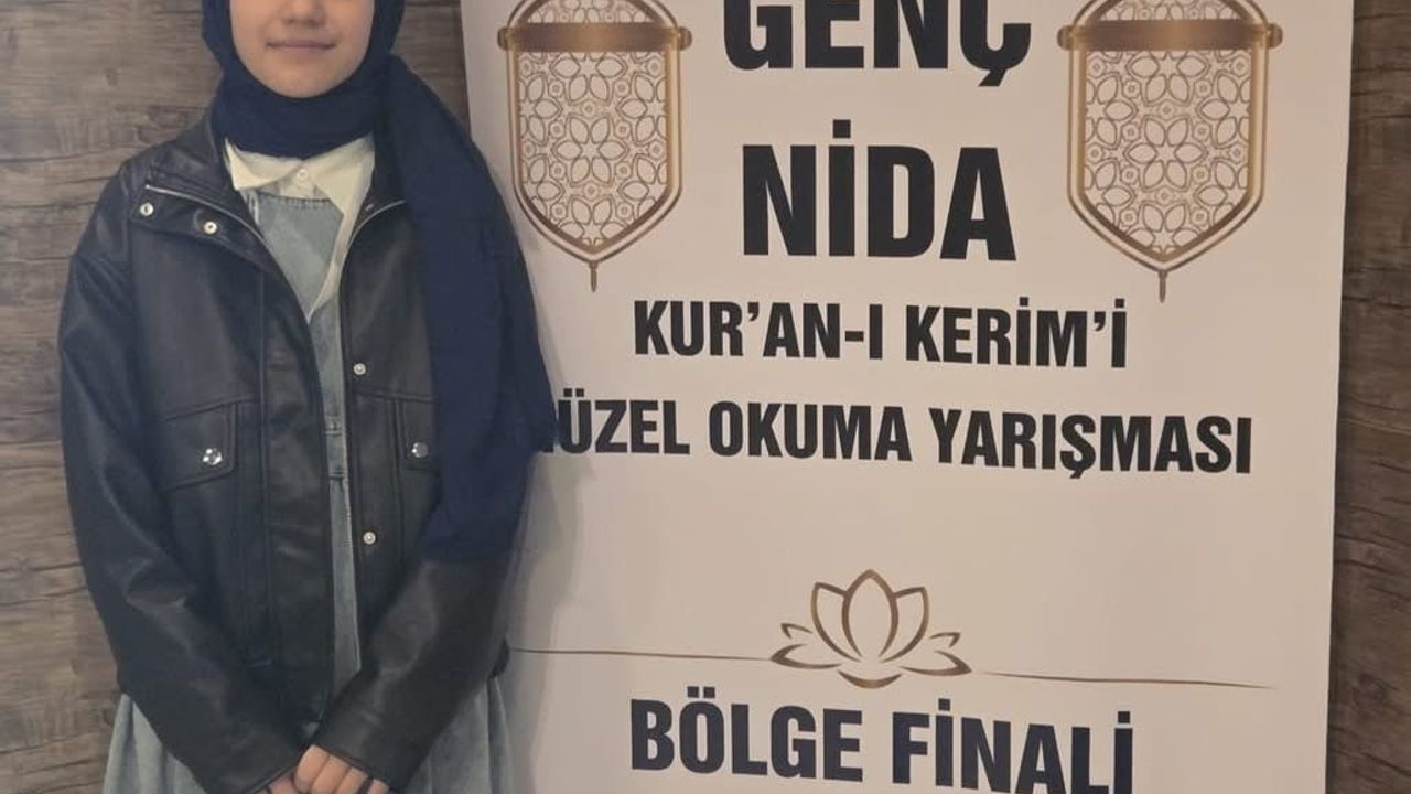 Ayşe Betül Yıldırım, Kur’an-ı Kerim’i Güzel Okuma Yarışması Türkiye Bölge Finalinde Birinci Oldu