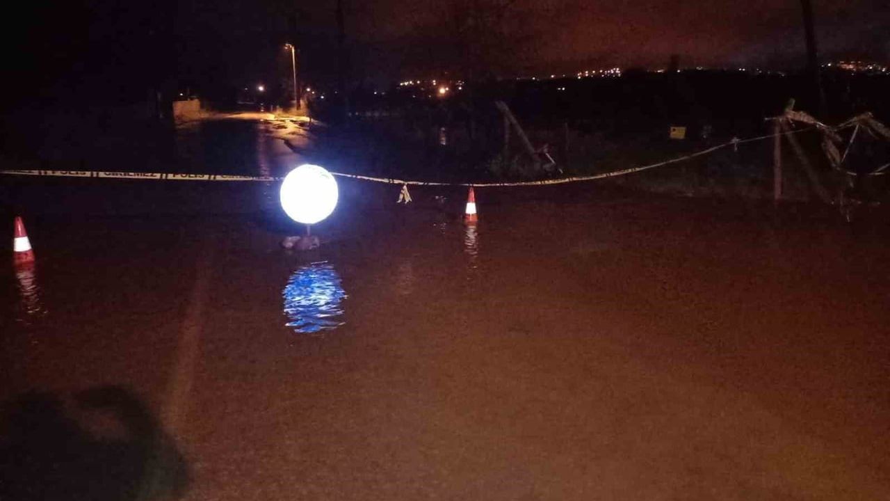 Ayvacık’ta sağanak hayatı aksattı; Ayvacık Barajı doluluk oranı yüzde 96