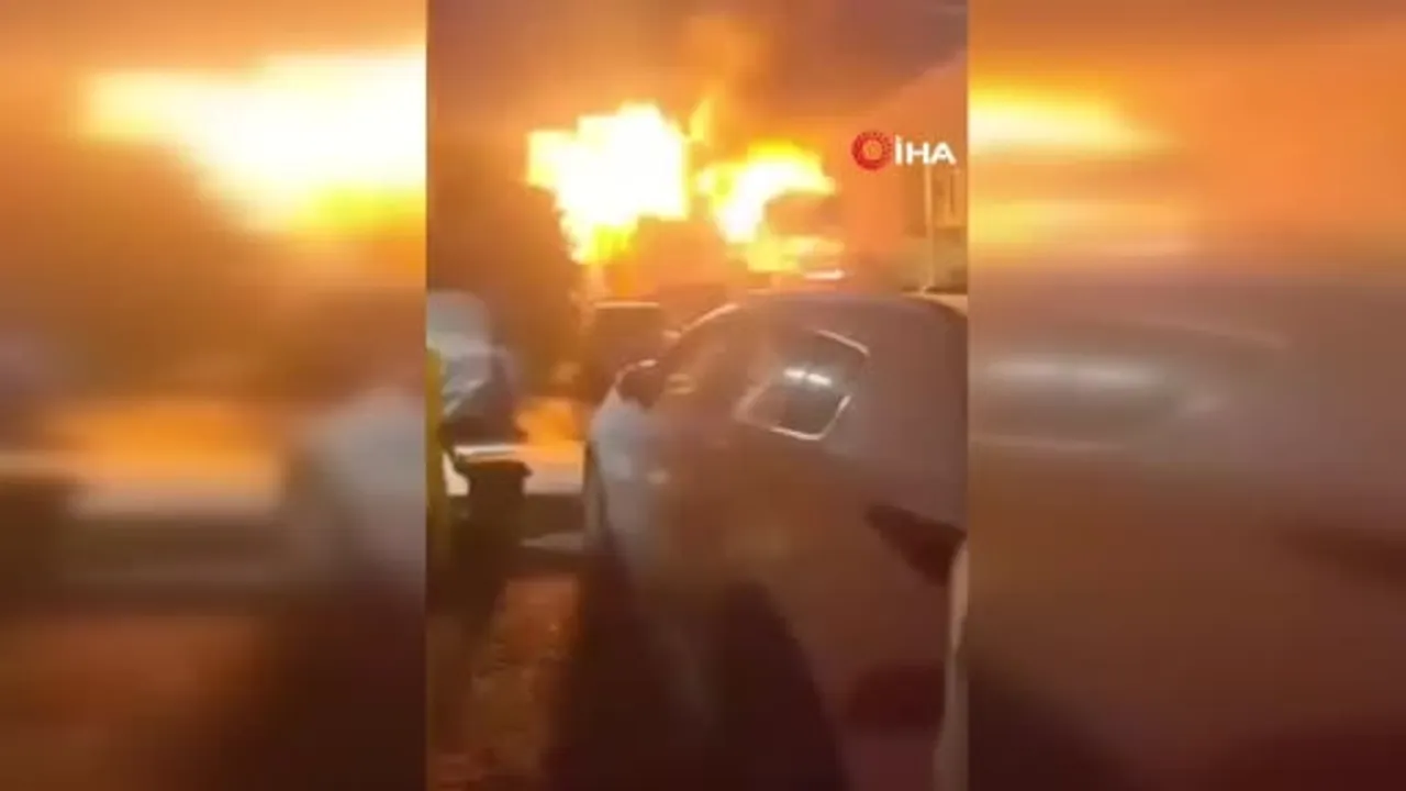 Bağdat'ta patlama sesleri: Victoria Üssü yakınlarına roket isabet etti, Amriye'de eve yangın çıktı