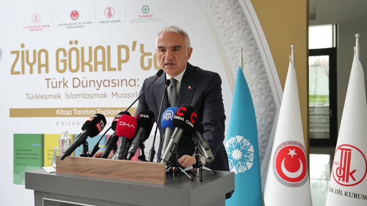 Bakan Ersoy: Ziya Gökalp’in eseri 5 Türk lehçesinde yayımlandı, ortak kimlik vurgusu