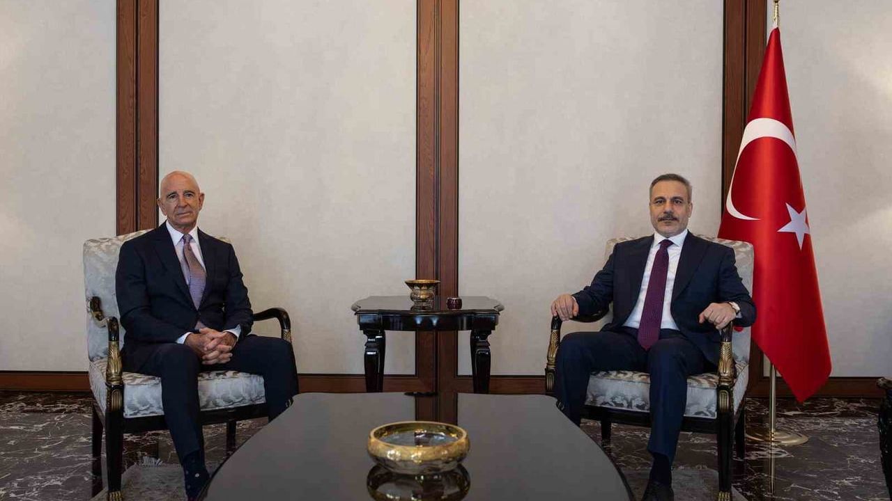Bakan Fidan, ABD'nin Suriye Özel Temsilcisi Tom Barrack'ı Ankara'da Kabul Etti