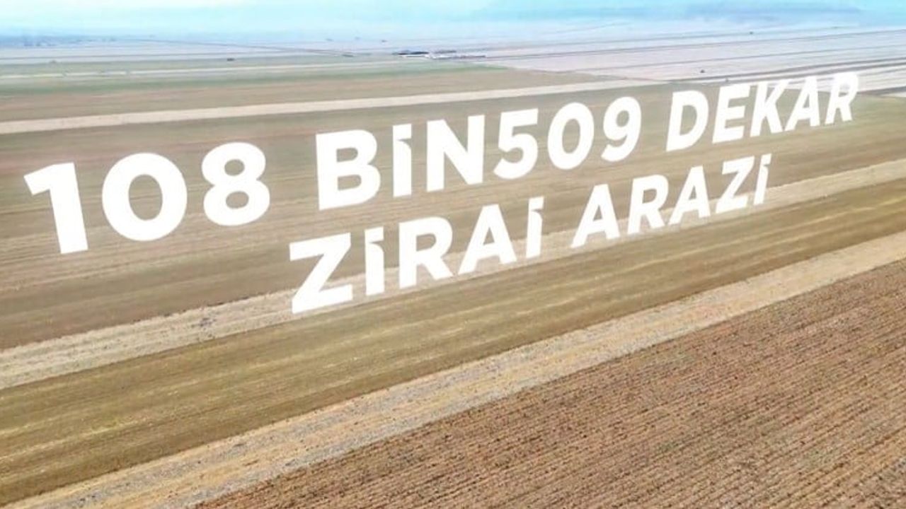 Bakan Yumaklı: Koyunbaba Barajı Sulaması 108 bin 530 dekar araziyi modern sulamayla buluşturacak