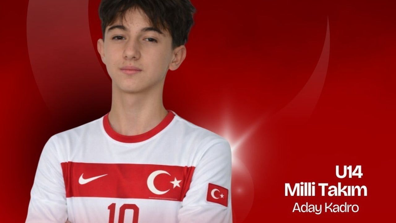 Balıkesir Büyükşehir Belediyespor'lu Ahmet Alan, U14 Milli Takımı İzmir Kampına Seçildi