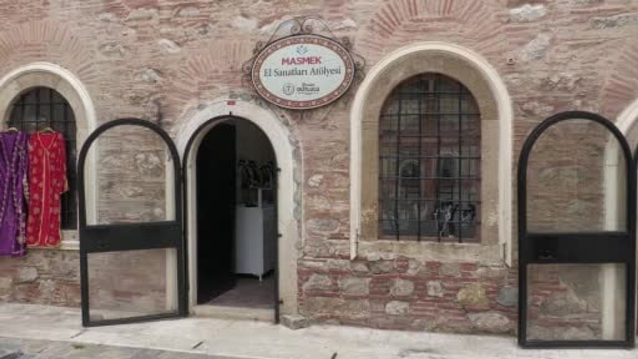 Başkan Dutlulu, Yeni Han'da MASMEK el sanatları atölyelerini ziyaret etti