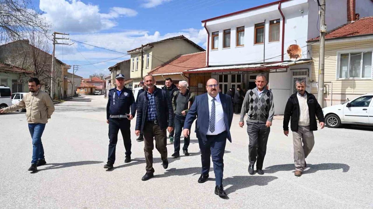Başkan Hamamcı Yenice Mahallesi’ni İnceledi: Çarşı Camii ve Çevresinde Yenileme Başladı