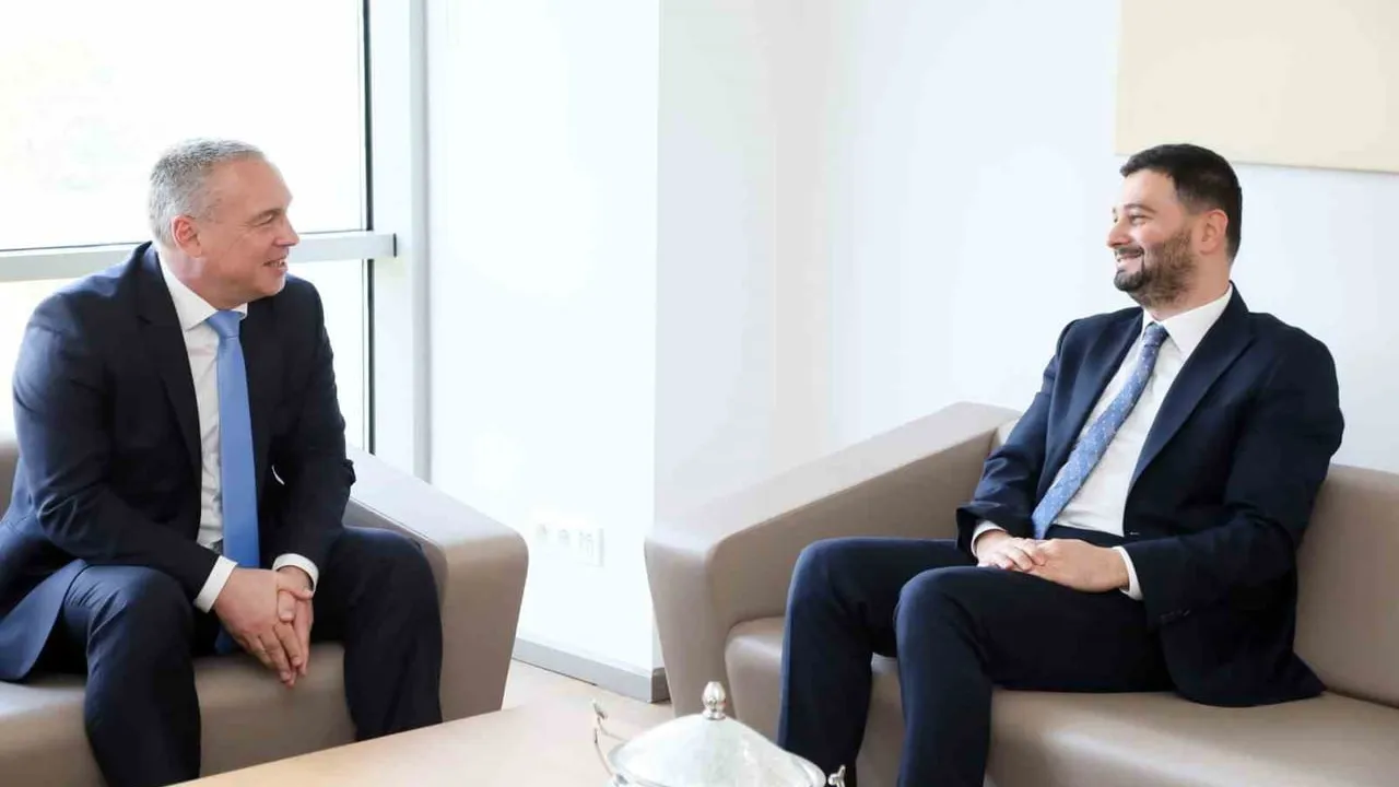 Başkan Mevlüt Öztekin’den Laszlo Keller’a iade-i ziyaret: Yerel iş birliği vurgusu