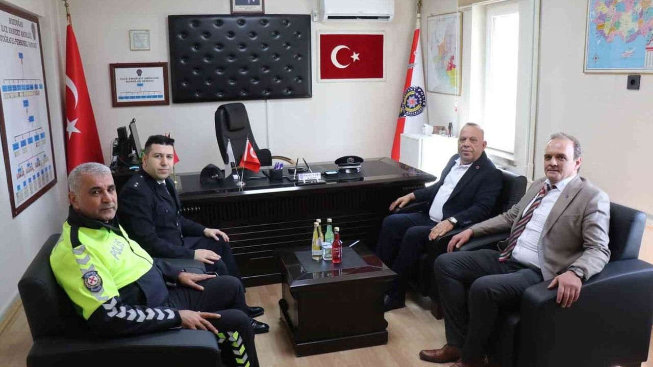 Başkan Özel'den Bozdoğan İlçe Emniyet Amirliği'ne Polis Haftası Ziyareti