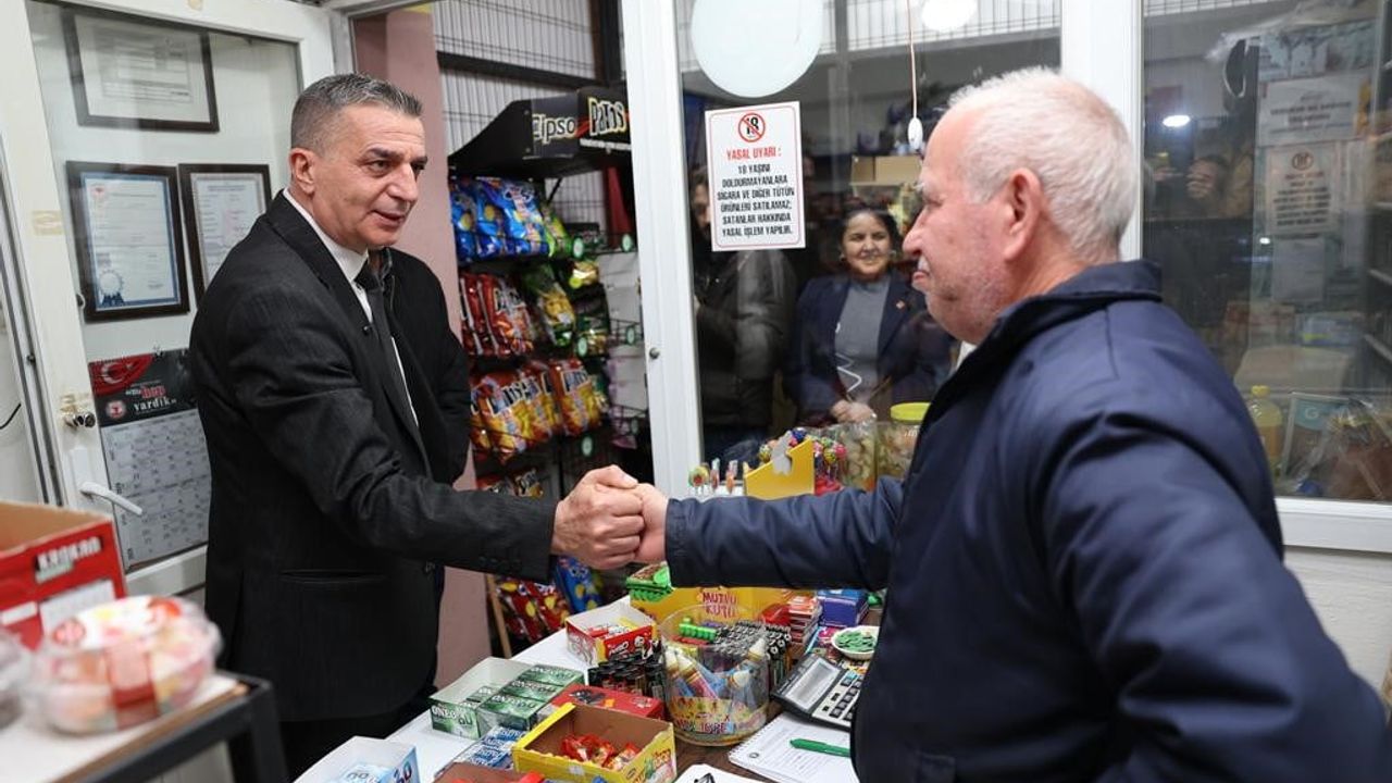 Başkan Şimşek Selimşahlar Mahallesi'nde Vatandaşlarla Buluştu