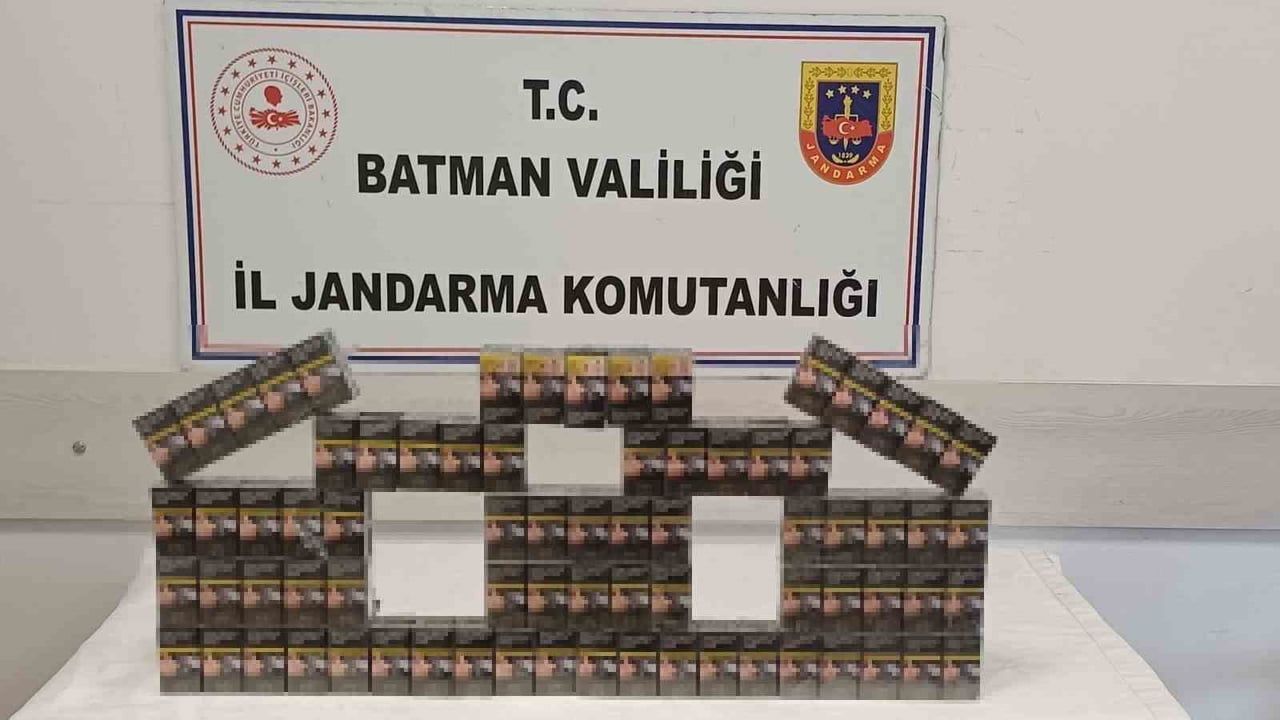 Batman'da jandarma kaçakçılık operasyonlarında 18 şüpheli hakkında işlem