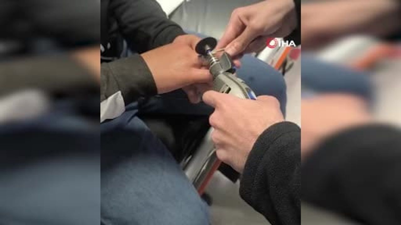 Batman'da parmağına sıkışan yüzük itfaiye ekiplerince çıkarıldı