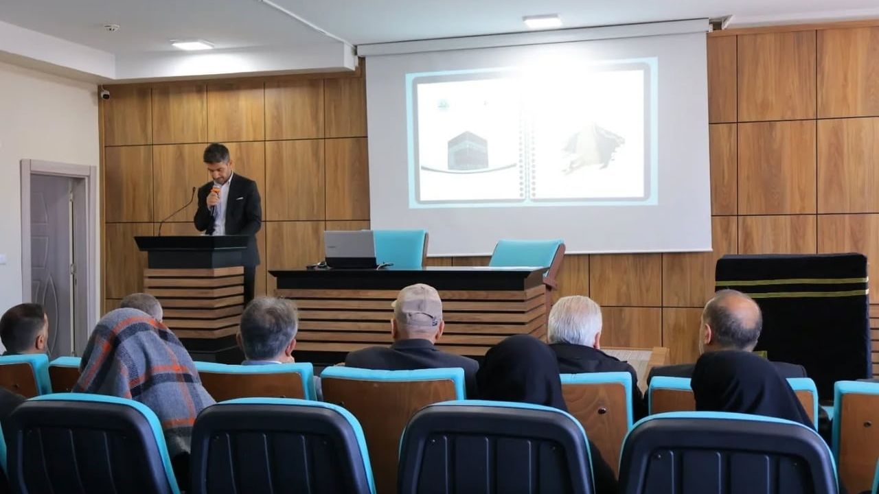 Bayburt'ta hacı adaylarına uygulamalı hazırlık semineri
