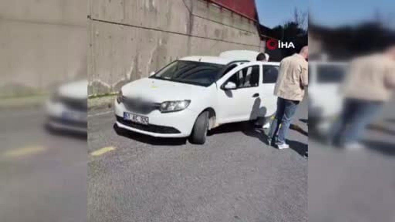 Beşiktaş'taki İsrail Konsolosluğu Önündeki Çatışma: Kiralanan Beyaz Otomobil Polisince İnceleniyor