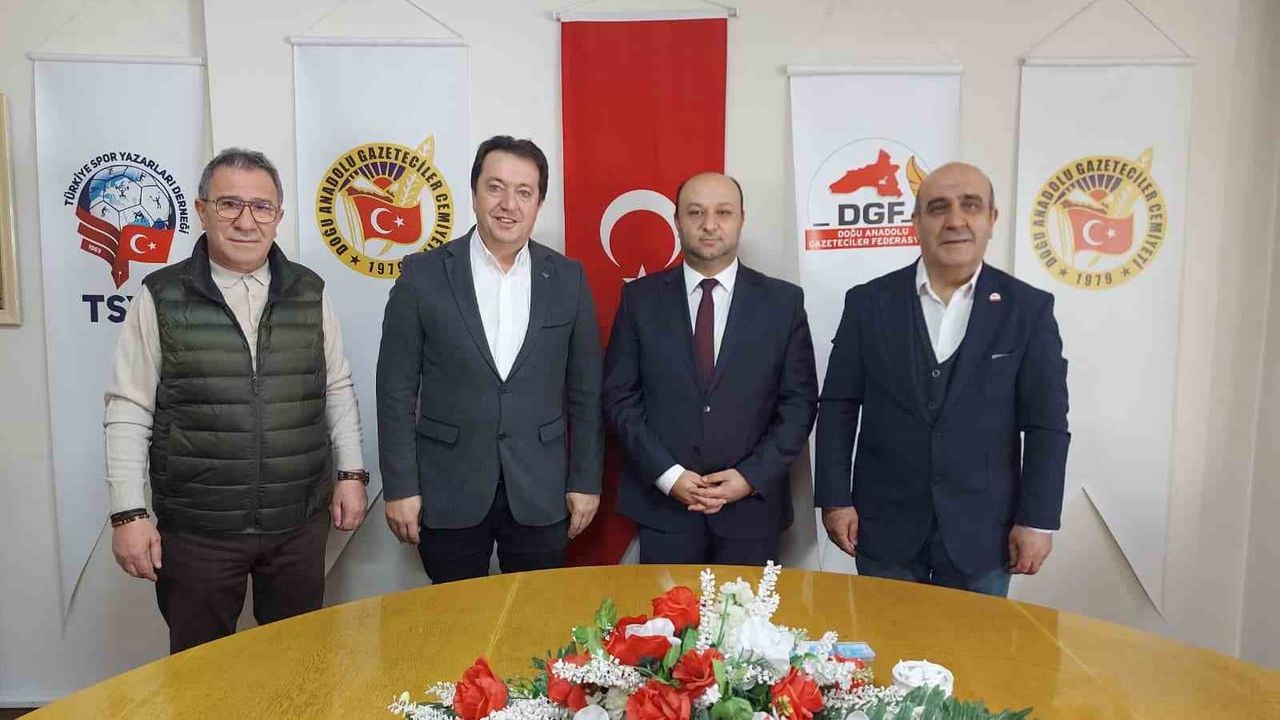 BİK Erzurum Bölge Müdürü Ali Aktaş’tan DAGC’ye iade-i ziyaret