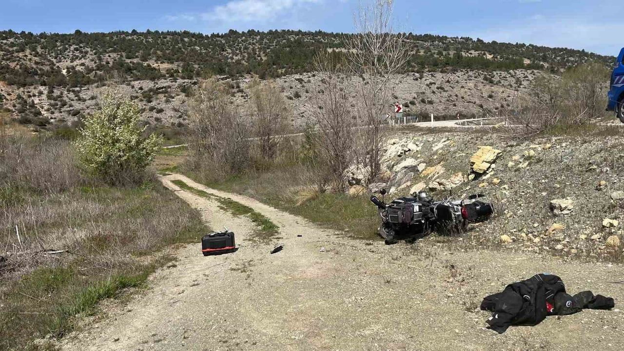 Bilecik Gölpazarı'nda motosiklet kazası: Sürücü yaralandı