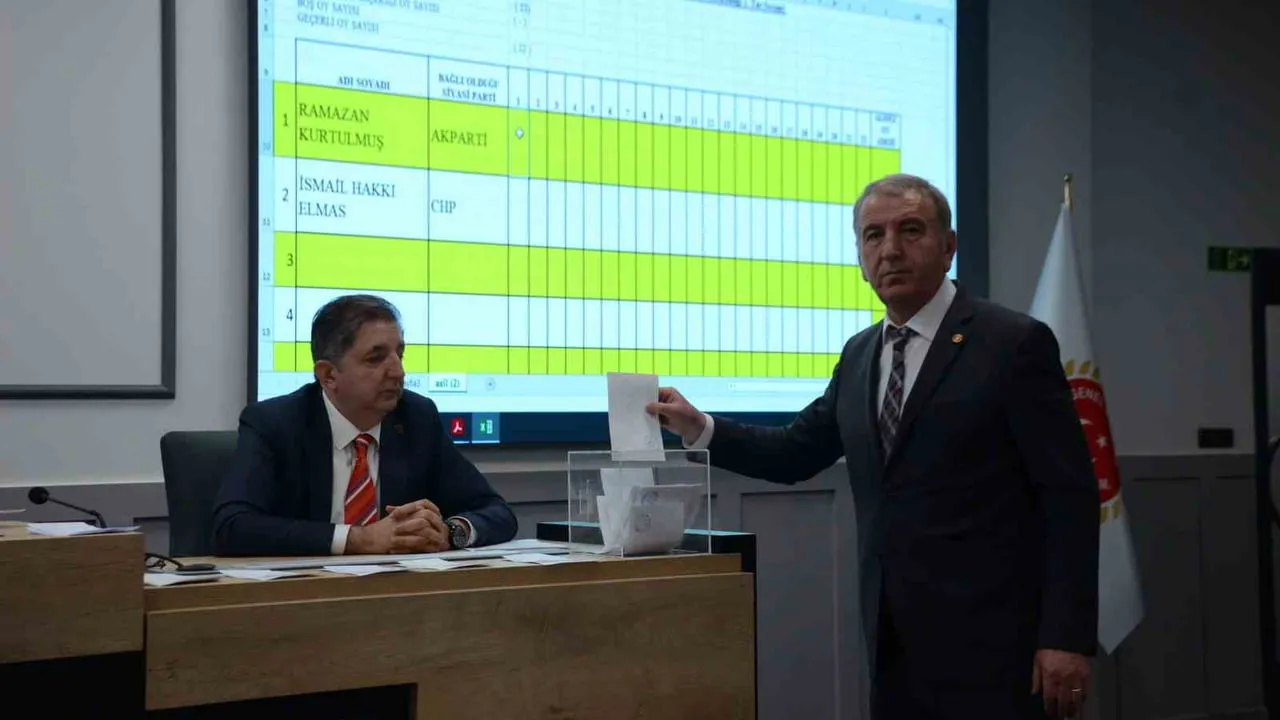 Bilecik İl Genel Meclisi Başkanlığı Ramazan Kurtulmuş ile AK Parti'de kaldı